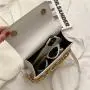 KBW336 Wholesale Women Bag New Popular Diamond Lattice Chain Small Square Bag Fashion PU Ladies Shoulder Crossbody Bag