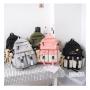 HR306 Hot Selling Five Piece Student Backpack Color Canvas Backpack Fashionable Campus Splash Proof Backpack for Students