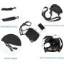 Custom Logo Black Small Messenger Shoulder Bag Mini Crossbody Bag For Men Women