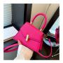 HR456 Women's Handheld Irregular Shape Bag Summer New Fashion Trend Versatile Shoulder Bag Simple Texture Crossbody Bag