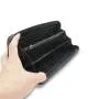 Factory wholesale price PU leather zipper women leather wallet with strap