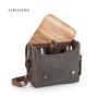 Picnic Cooler Set Insulated Food Delivery Bags Eco Friendly Lunch Bag Waxed Canvas Lunch Tote Bag With Wine Dispenser