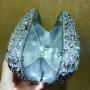 Custom design 2024 luxury Handmade Evening Bag Crown Shape Rhinestone Bag European Clutch Women Bag Chain Luxury 2023