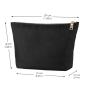 Nylon Large Makeup Bag Clutch Pouch Cosmetic Toiletry Bag for Women