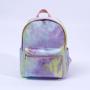 Tie Dye Printing Kids School Bookbag 4 Colors Tie-Dyed Corduroy Book Bags Children School Bags Unisex Corduroy Bag Backpack Kid