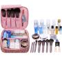 Gelory High Quality Travel Toiletry Bag Organizer Pouches Bags Professional Make Up Storage Box Cosmetic Bags Cases
