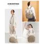 LOVEVOOK waterproof 17.3 in laptop backpack usb port mochila inteligente fashion smart anti theft school travel laptop backpack