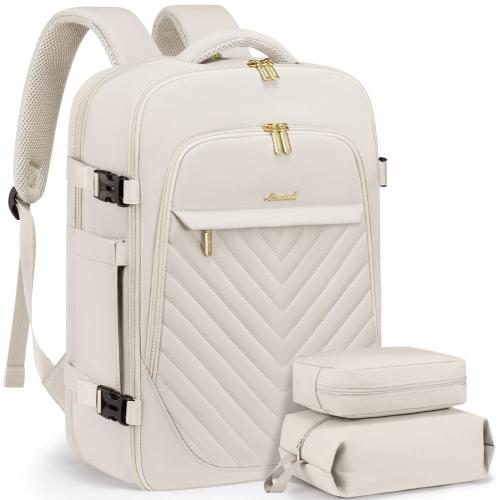 LOVEVOOK Custom 17" Travel Backpack with shoe bag TSA-friendly large capacity laptop backpack school college business travel bag