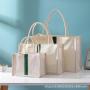 Laminating Canvas Wholesale Environmental Hand Canvas Single Shoulder Hand-Painted Canvas  Can Print Logo Cotton Bags