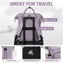 LOVEVOOK 2024 designer custom logo girls backpack with USB port travel  school 15.6 in laptop bag womens work business backpacks