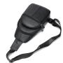 Hot selling genuine leather hanging bag men's cowhide crossbody cycling backpack shoulder chest bag mobile phone bag