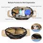 2022 LOVEVOOK Tote 3Pcs Set Work Bag for Breastfeeding Mom with 15" Laptop handbags fashion cooler bags women diaper bags