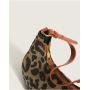 Leopard Print Underarm Female Hand 2024 Autumn/Winter Instagram New Fashion Female Hand Bill Shoulder Underarm Bag