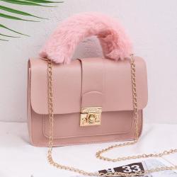 2024 ladies hand bags fashion pu leather shoulder bags for women female factory wholesale simple personality handbag
