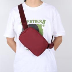 Wholesale Waterproof Portable Rectangle Crossbody Men's Waist Bag Mini Sport Belt Bag Custom Print Fanny Pack Bum Bag Custom