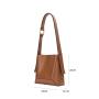 Pu Leather Eco Friendly Blank Tote Bags With Custom Logo OEM And ODM Large Capacity Artificial Leather Crossbody Bags For Women