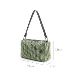 Classic Luxury Wholesale Pu Leather Women Purse Diamond Bags Female Crossbody Bag Handbag Ladies Shoulder Bag