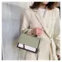 2022 Popular Women's Crossback Zipper Bag New Korean Fashion Single Shoulder Double Color Bag High-Grade Portable Ladies Handbag