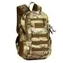 12L Ultra Small Mini Backpack with Zipper Closure Waist Style Outdoor Student Backpack Fan Camouflage Bag