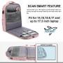 Custom High Quality Casual University Bookbag large Anti-Theft waterproof Business bags Travel laptop backpacks unisex with USB