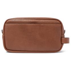 Fashion pu leather cosmetic bag men travel mackeup bag leather men cosmetic pouch bag