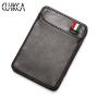 CUIKCA Magic Wallet Thread Unisex Wallet Purse Magic Money Clip Elastic Band Slim PU Leather Wallet Business ID Credit Card Case
