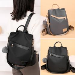 2024 New Oxford Outdoor Daypack Fashion Simple Casual Anti-Theft Women Travel Backpack