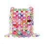 Wholesale Summer Individuality Colorful Acrylic Hollow-out Heart Beaded Lady Mini Tote Sling Satchel Handbag Clutch Bag Purse