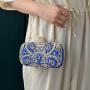 Cross Body With Diamond Handle Evening Bags Women Fashion Handbags Luxury Design Ladies Shiny PU Teen Messenger Bags Shoulder