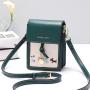 New Design Crossbody Travel Wallet Hot Sales Popular Vintage Fashion Phone Bags for Women Customizable Pu Leather Purse