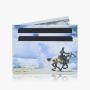 New Style Leather Slim Business Card Holder Custom Logo Printing Mini Front Pocket Wallet Credit Card Holder