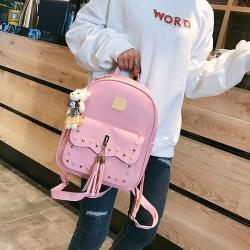 Customized Logo sac a main  Lock Mini Purses Crossbody 3 Set Bags School Bags Backpack For Women