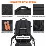 LOVEVOOK Super Large 40L Travel Backpack With 4 Packing Cubes for Women Men Airline Approved Expandable Large Suitcase Backpacks