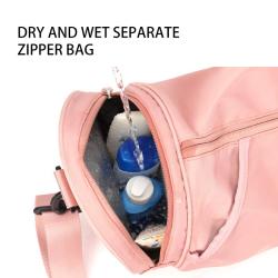 custom logo waterproof small travel fashion kids dance duffel bags shoulder sport gym mini duffle bag
