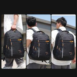 ZX100 Travel Laptop Backpack Waterproof Oxford Storage Hiking Travel Backpacks Rucksack Outdoor Camping Schoolbag For Men