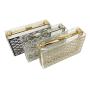 Fashionable new diamond inlaid transparent box acrylic small square bag