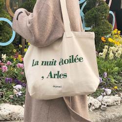 ZR404 Customizable Canvas Bag Women's Printed One Shoulder Handheld Shopping Environmental Protection Bag
