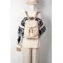 OEM factory custom LOGO backpack high quality nylon waterproof material schoolbag custom color minimum MOQ ladies backpacks