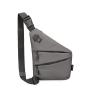Close-Fitting Travel Waist Bag Anti-Theft and Waterproof Invisible Sports Crossbody Bag for Men Single-Shoulder Chest Bag