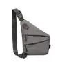 Close-Fitting Travel Waist Bag Anti-Theft and Waterproof Invisible Sports Crossbody Bag for Men Single-Shoulder Chest Bag
