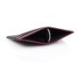 Factory custom genuine leather card holder minimalist mini wallet holder rfid front pocket wallet card holder