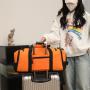 LX053 Sneaker Travel Bag Simple Shoulder Crossbody Sport Bag Custom Outdoor Waterproof Men Duffel Luggage Travel Bag