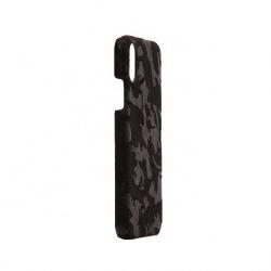 Wholesale  Genuine Calfskin Leather Phone Cover Black Phone Case Protector