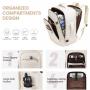 LOVEVOOK school business bags wholesale 40L carry on flight approved bags travel luggage duffel laptop backpacks for woman men