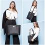 LOVEVOOK wholesale office ladies casual laptop tote bags large leather computer shoulder bag for woman briefcase laptop handbags