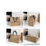 KBW024 2023 Fashion Women Handbag Linen Women Bag Large Capacity Casual Shoulder Bag Fashion Letter Package