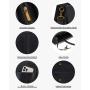 LOVEVOOK 2pc Fashion 15.6in Classic Ladies Hand Bags Top Handle Tote Bags Shoulder Bags Work Elegant Luxury Women Handbags Purse