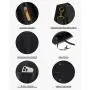 LOVEVOOK 2pc Fashion 15.6in Classic Ladies Hand Bags Top Handle Tote Bags Shoulder Bags Work Elegant Luxury Women Handbags Purse