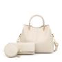 New Vintage Fashion Crocodile Pattern Three Piece Set Mother Bag