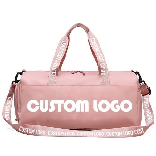 Wholesale Custom Print Fashion Duffle Bag Trending Designer Waterproof Portable Polyester Luggage Gym Sport Travel Bag